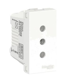 TOMA CORRIENTE ORION 10A 250V 2P+T 1MOD BLANCO