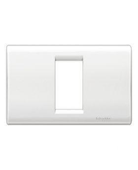 PLACA TECNOPOLIMERO 1 MODULO CLASIC BLANCO