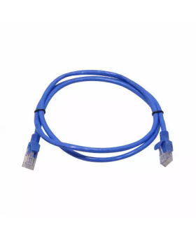 PATCH CORD CAT 6 1mt AZUL (WITH BOOT) 3M